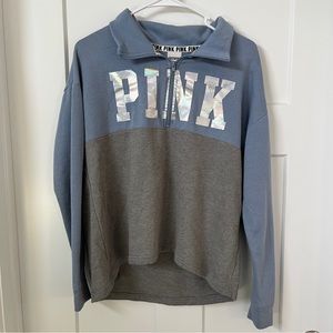 PINK Quarter Zip-Up
